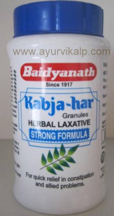 Baidyanath Kabja har Granules, 100gm, Herbal Laxative